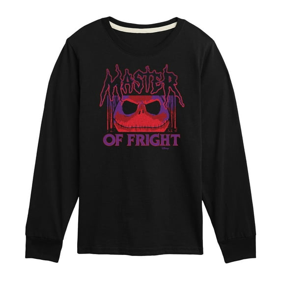 Disney - The Nightmare Before Christmas - Master of Fright & Thrill - Toddler & Youth Long Sleeve Graphic T-Shirt