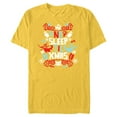 thumbnail image 1 of Disney The Nightmare Before Christmas No Sleep Til Xmas - Short Sleeve Blended T-Shirt for Adults – Customized-Yellow, 1 of 5
