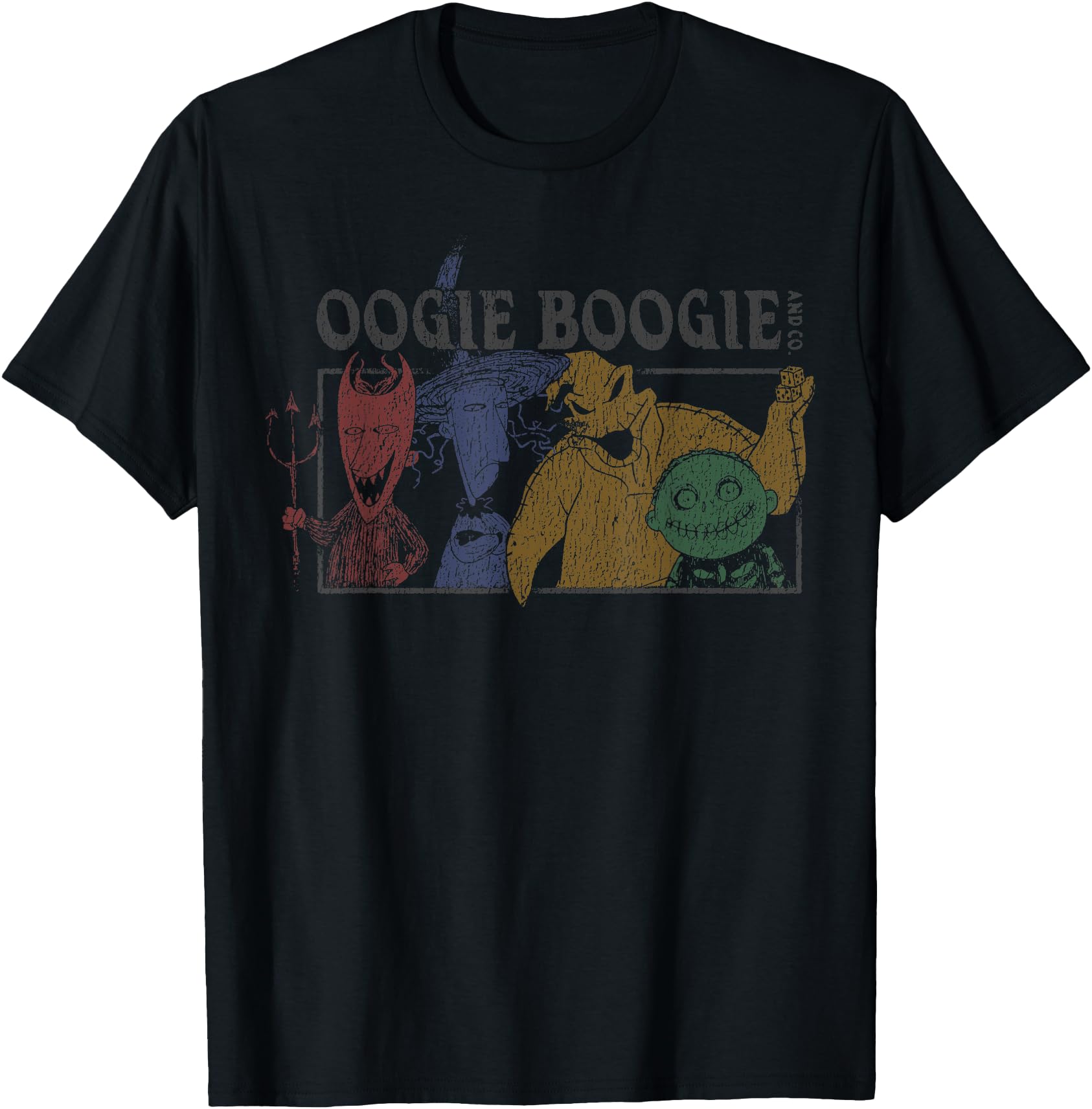 Disney The Nightmare Before Christmas Oogie Boogie & Co. TShirt