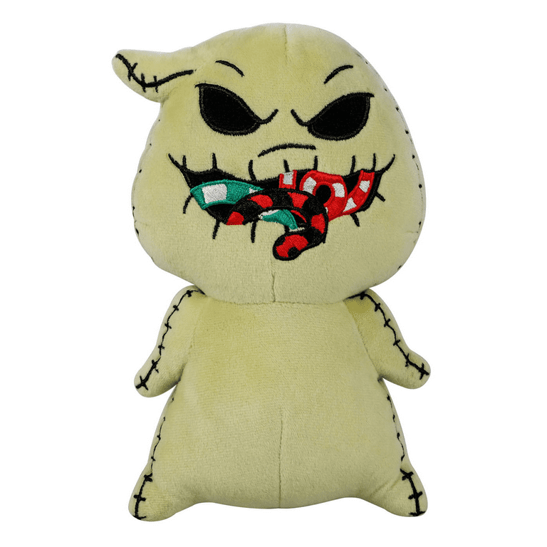 Disney, The Nightmare Before Christmas, Oogie Boogie Holiday Plush, 8  inches Tall, Green, All Ages 