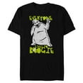 thumbnail image 1 of Disney The Nightmare Before Christmas Oogie Boogie - Short Sleeve Blended T-Shirt for Adults -Customized-Black, 1 of 5