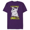 thumbnail image 1 of Disney The Nightmare Before Christmas Oogie Boogie - Short Sleeve Blended T-Shirt for Adults -Customized-Purple, 1 of 5