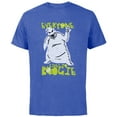 thumbnail image 1 of Disney The Nightmare Before Christmas Oogie Boogie - Short Sleeve Cotton T-Shirt for Adults -Customized-Royal Heather, 1 of 5