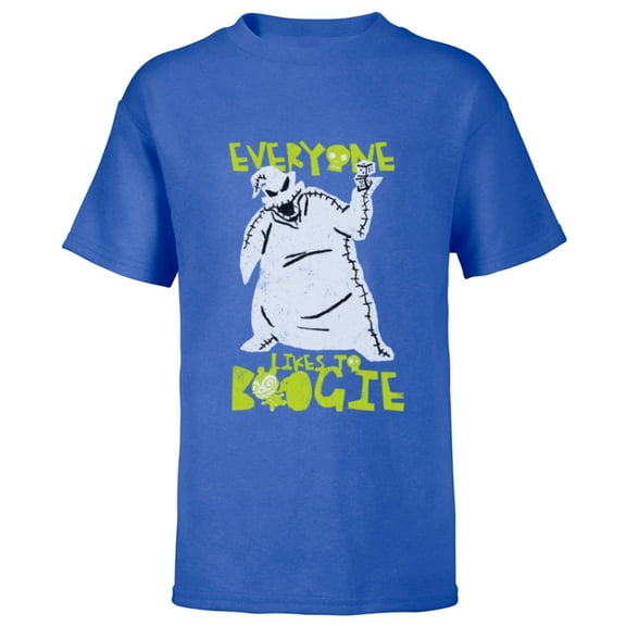 Disney The Nightmare Before Christmas Oogie Boogie - Short Sleeve T-Shirt for Kids -Customized-Royal