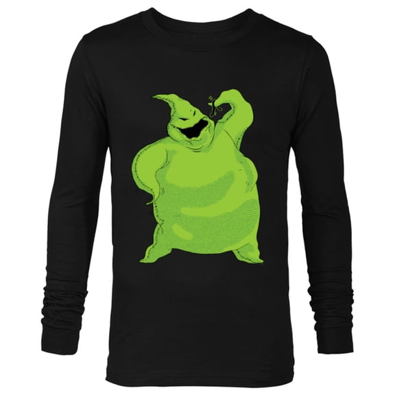 Disney The Nightmare Before Christmas Oogie Boogie Snacktime - Long Sleeve T-Shirt for Men - Customized-Black