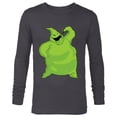 thumbnail image 1 of Disney The Nightmare Before Christmas Oogie Boogie Snacktime - Long Sleeve T-Shirt for Men - Customized-Charcoal Heather, 1 of 5