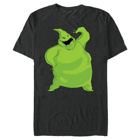 Disney The Nightmare Before Christmas Oogie Boogie Snacktime - Short Sleeve Blended T-Shirt for Adults - Customized-Dark Heather