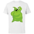 thumbnail image 1 of Disney The Nightmare Before Christmas Oogie Boogie Snacktime - Short Sleeve Cotton T-Shirt for Adults - Customized-White, 1 of 5