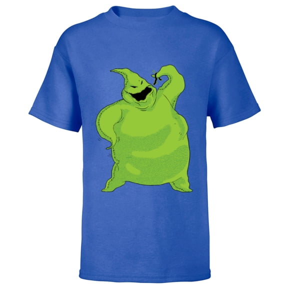 Disney The Nightmare Before Christmas Oogie Boogie Snacktime - Short Sleeve T-Shirt for Kids - Customized-Royal