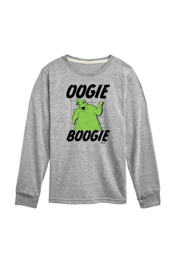 - The Nightmare Before Christmas - Oogie Boogie - Toddler & Youth Long Sleeve Graphic T-Shirt