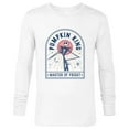 thumbnail image 1 of Disney The Nightmare Before Christmas Pumpkin King Mystic - Long Sleeve T-Shirt for Men - Customized-White, 1 of 5