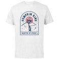 thumbnail image 1 of Disney The Nightmare Before Christmas Pumpkin King Mystic - Short Sleeve Cotton T-Shirt for Adults - Customized-White, 1 of 5