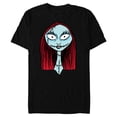 thumbnail image 1 of Disney The Nightmare Before Christmas Sally Big Face - Short Sleeve Blended T-Shirt for Adults - Customized-Black, 1 of 5