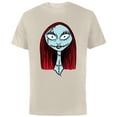 thumbnail image 1 of Disney The Nightmare Before Christmas Sally Big Face - Short Sleeve Cotton T-Shirt for Adults - Customized-Natural, 1 of 5