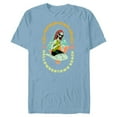 thumbnail image 1 of Disney The Nightmare Before Christmas Sally Halloween Beach - Short Sleeve Blended T-Shirt for Adults - Customized-Ocean Blue, 1 of 5