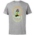thumbnail image 1 of Disney The Nightmare Before Christmas Sally Halloween Beach - Short Sleeve Cotton T-Shirt for Adults - Customized-Athletic Heather, 1 of 5