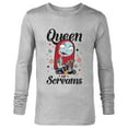 thumbnail image 1 of Disney The Nightmare Before Christmas Sally Queen of Screams - Long Sleeve T-Shirt for Men -Customized-Athletic Heather, 1 of 5