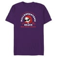 thumbnail image 1 of Disney The Nightmare Before Christmas Sally Welcome Beach - Short Sleeve Blended T-Shirt for Adults - Customized-Purple, 1 of 5