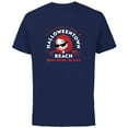 thumbnail image 1 of Disney The Nightmare Before Christmas Sally Welcome Beach - Short Sleeve Cotton T-Shirt for Adults - Customized-Navy, 1 of 5