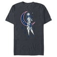 thumbnail image 1 of Disney The Nightmare Before Christmas Sally and Moon Mystic - Short Sleeve Blended T-Shirt for Adults - Customized-Navy Heather, 1 of 5