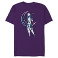 thumbnail image 1 of Disney The Nightmare Before Christmas Sally and Moon Mystic - Short Sleeve Blended T-Shirt for Adults - Customized-Purple, 1 of 5
