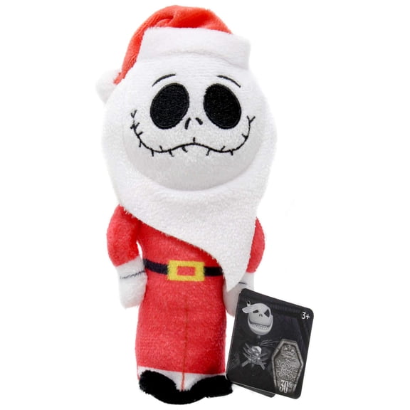 Disney The Nightmare Before Christmas Santa Jack Skellington Plush