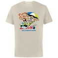 thumbnail image 1 of Disney The Nightmare Before Christmas Simply Meant to Beach - Short Sleeve Cotton T-Shirt for Adults - Customized-Natural, 1 of 5