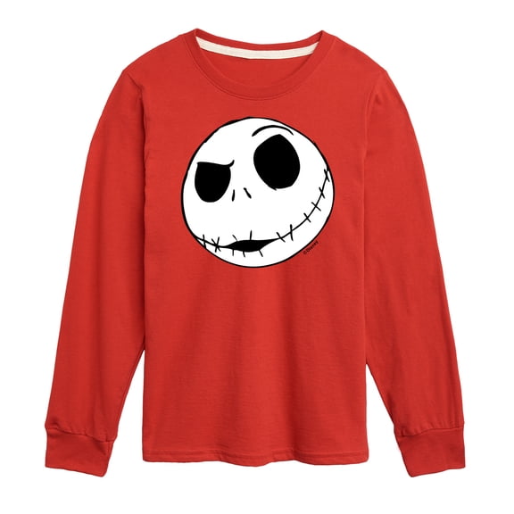 Disney - The Nightmare Before Christmas - Skully Wonders - Toddler & Youth Long Sleeve Graphic T-Shirt