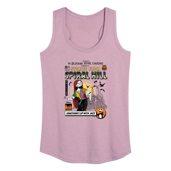 Disney - The Nightmare Before Christmas - Something's Up With Jack - Women's Racerback Tank Top