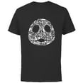 thumbnail image 1 of Disney The Nightmare Before Christmas Spooky Summer Jack - Short Sleeve Cotton T-Shirt for Adults - Customized-Black, 1 of 5