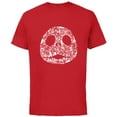 thumbnail image 1 of Disney The Nightmare Before Christmas Spooky Summer Jack - Short Sleeve Cotton T-Shirt for Adults - Customized-Red, 1 of 5