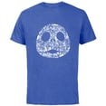 thumbnail image 1 of Disney The Nightmare Before Christmas Spooky Summer Jack - Short Sleeve Cotton T-Shirt for Adults - Customized-Royal Heather, 1 of 5