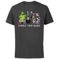 thumbnail image 1 of Disney The Nightmare Before Christmas Stars Family Trip 2025 - Short Sleeve Cotton T-Shirt for Adults - Customized-Charcoal, 1 of 5
