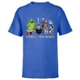 thumbnail image 1 of Disney The Nightmare Before Christmas Stars Family Trip 2025 - Short Sleeve T-Shirt for Kids - Customized-Royal, 1 of 5