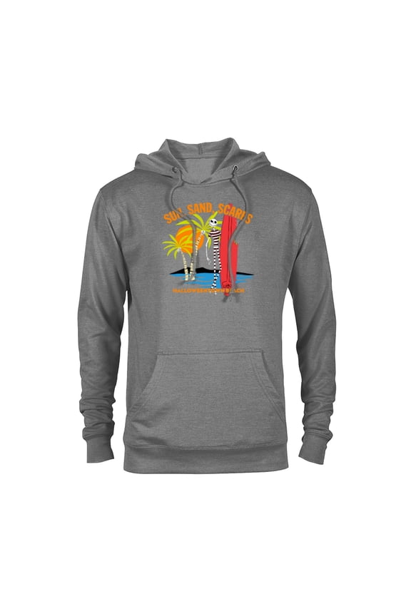Disney The Nightmare Before Christmas Sun Sand Scares Beach - Pullover Hoodie for Adults - Customized-Athletic Heather