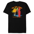 thumbnail image 1 of Disney The Nightmare Before Christmas Sun Sand Scares Beach - Short Sleeve Blended T-Shirt for Adults - Customized-Black, 1 of 5