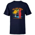 thumbnail image 1 of Disney The Nightmare Before Christmas Sun Sand Scares Beach - Short Sleeve T-Shirt for Kids - Customized-Navy, 1 of 5