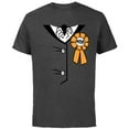 thumbnail image 1 of Disney The Nightmare Before Christmas The Mayor Costume - Short Sleeve Cotton T-Shirt for Adults - Customized-Charcoal, 1 of 5