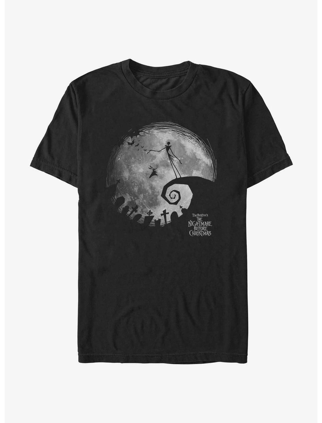 Disney The Nightmare Before Christmas The Nightmare Moon T-Shirt - NEW