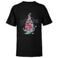thumbnail image 1 of Disney The Nightmare Before Christmas Tree Scary & Bright - Short Sleeve T-Shirt for Kids - Customized-Black, 1 of 5