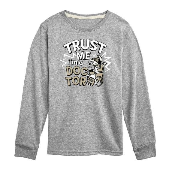 Disney - The Nightmare Before Christmas - Trust Me, I'm A Doctor - Youth Long Sleeve Graphic T-Shirt