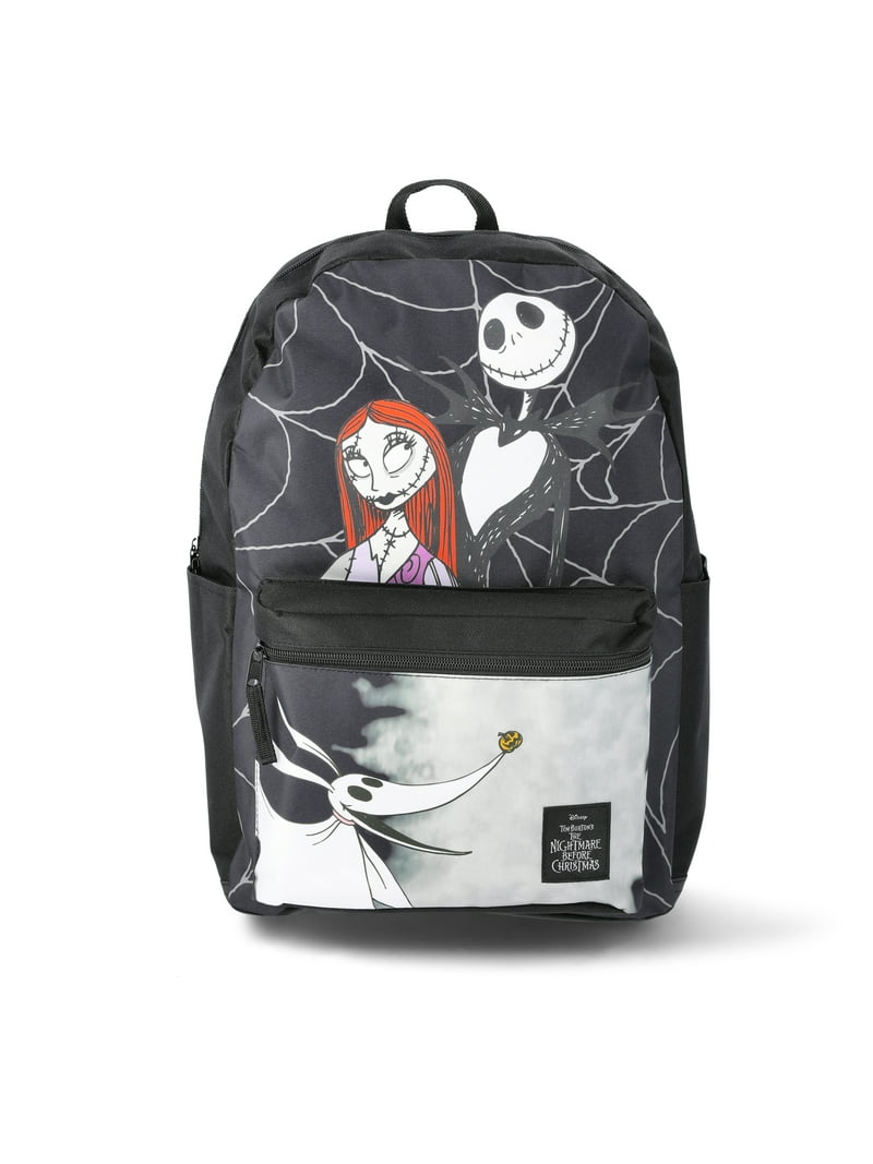 Disney Nightmare Before Christmas Jack & Sally Kids' Unisex Hooded 17" Backpack, Black/White - Walmart.com Disney Nightmare Before Christmas Jack & Sally Kids' Unisex Hooded 17" Backpack, Black/White - Walmart.com