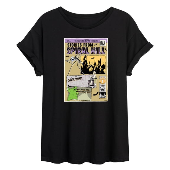 Disney - The Nightmare Before Christmas - Well, What Have We Here - Juniors Ideal Flowy Muscle T-Shirt