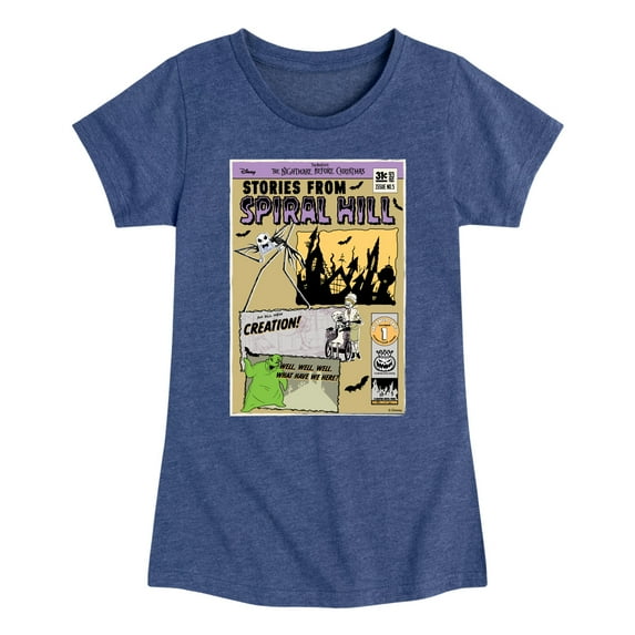 Disney - The Nightmare Before Christmas - Well, What Have We Here - Toddler & Youth Girls Short Sleeve Graphic T-Shirt