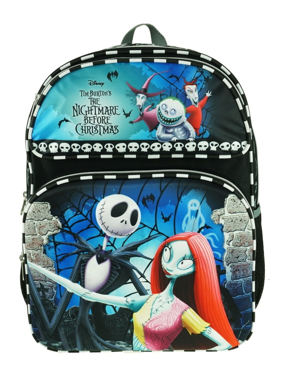 Disney The Nightmare Before Christmas backpack 16" with 3D EVA molded front pocket