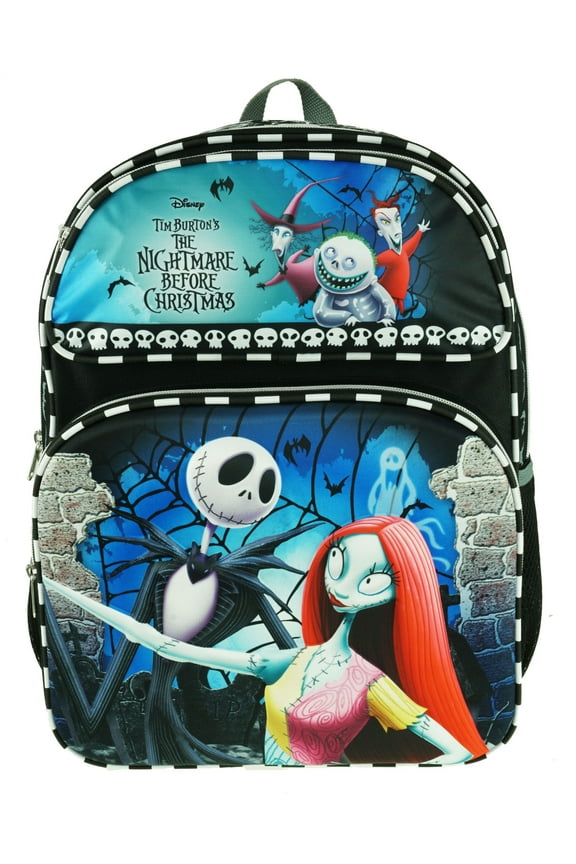 Disney The Nightmare Before Christmas backpack 16" with 3D EVA molded front pocket