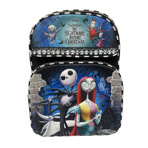 Disney The Nightmare Before Christmas backpack 16" with 3D EVA molded front pocket