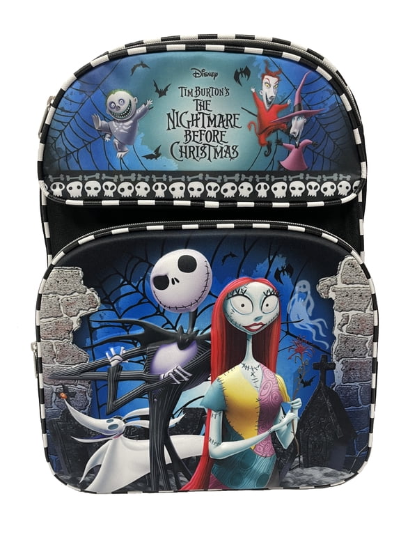 Disney The Nightmare Before Christmas backpack 16" with 3D EVA molded front pocket