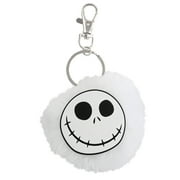 Disney -The Nightmare before Christmas, Kid's White Pompom Key Chain