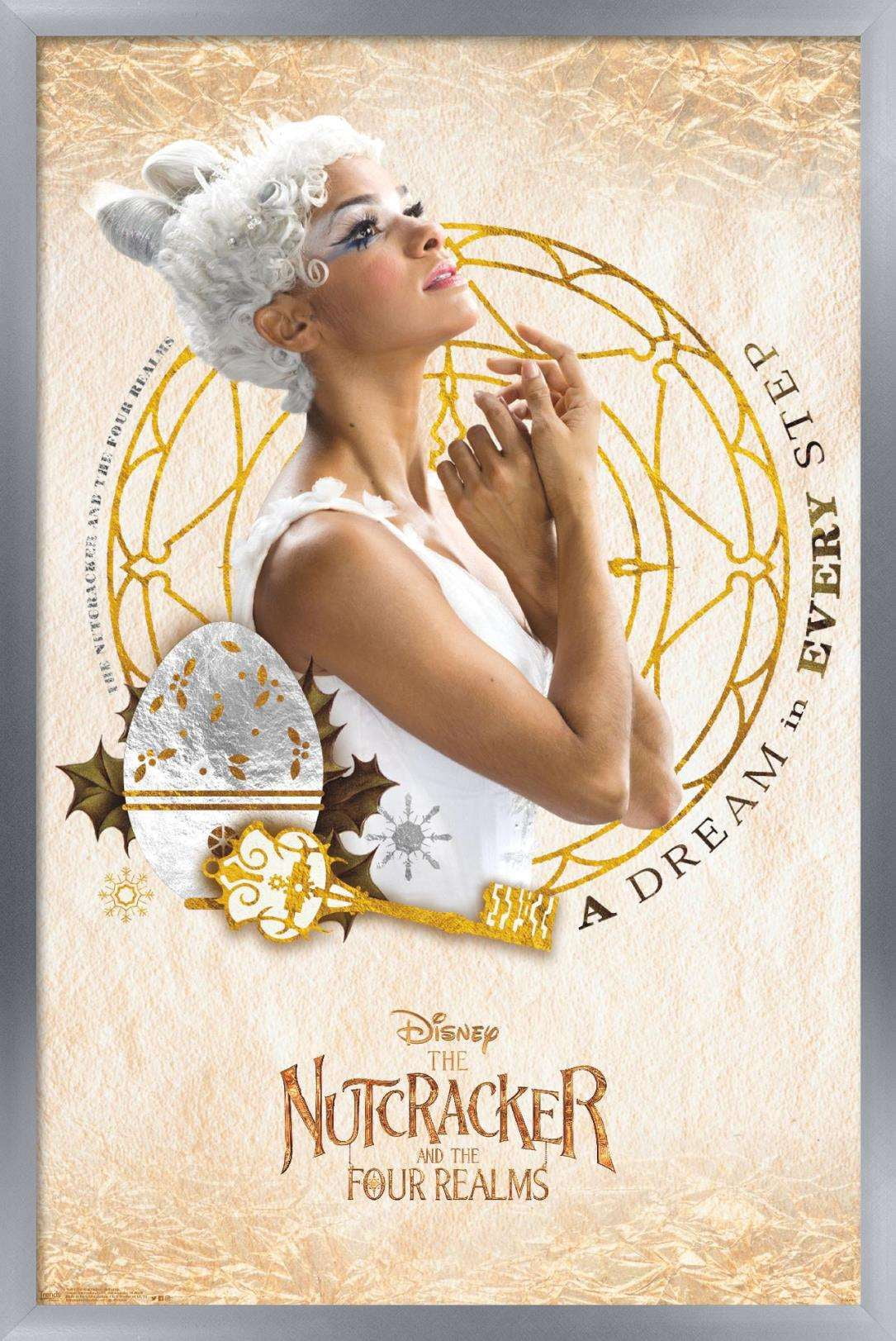 Disney The Nutcracker - Ballerina Wall Poster, 22.375" x 34", Framed